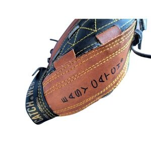 Wilson T-Ball Baseball Glove Kids Right Hand Throw Easy Catch Brown Black